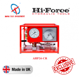 Bơm test áp suất khí nén kèm vẽ biểu đồ Hi-Force AHP26-CR
